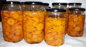 Pressure Canned Carrots